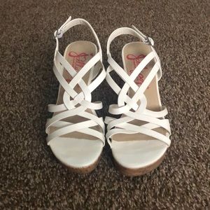 White Jellypop WEDGES 7.5